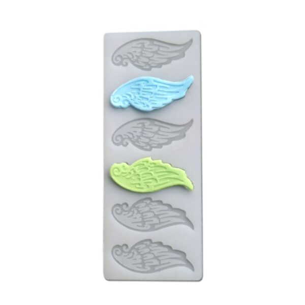 Silicone Mould (Angel Wings) - Makes 6